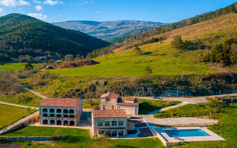 Hotel en plena naturaleza en el Ripollés