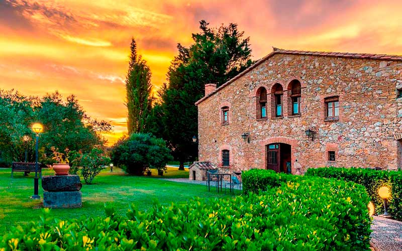 Hotel en plena naturaleza en Peratallada