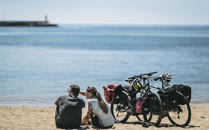 Cycle tourism in Palamós, hotels for cyclists